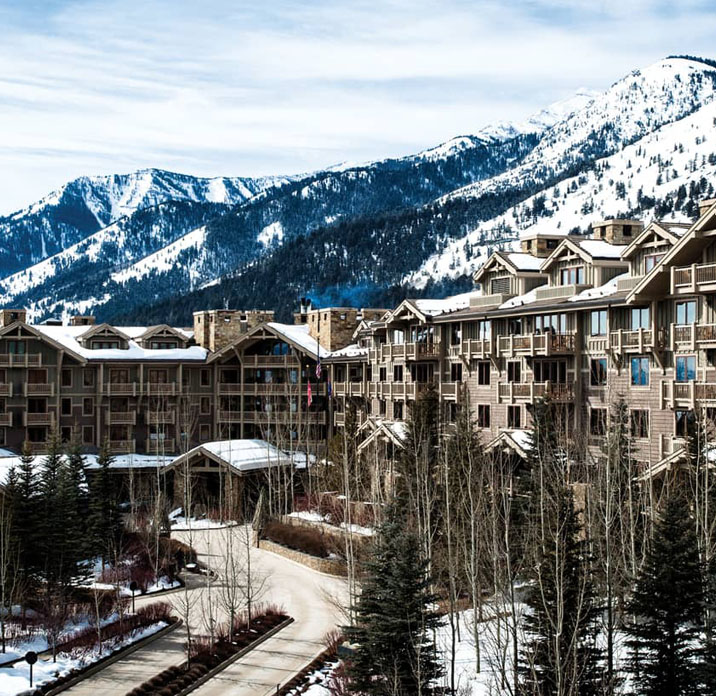 Four Seasons Resort Jackson Hole in winter